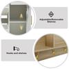 4-piece coat rack set – with shoe cabinet, bench, wall coat rack & mirror, complete hallway furniture set, dimensions: W139.5 x D35 x H166 cm