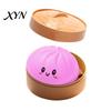 Stress Relief Toy Steamed Bun Squeeze Toy, Cute Dumpling Ball, Calming Fidget Slow Rising Decompression for Desk, Kawaii Gift Glitter