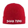 Shaka Ponk Beanie Hats French Music Band Cute Caps Adult Unisex Hippie Knitted Hat Winter Design Thermal Elastic Beanie Hat