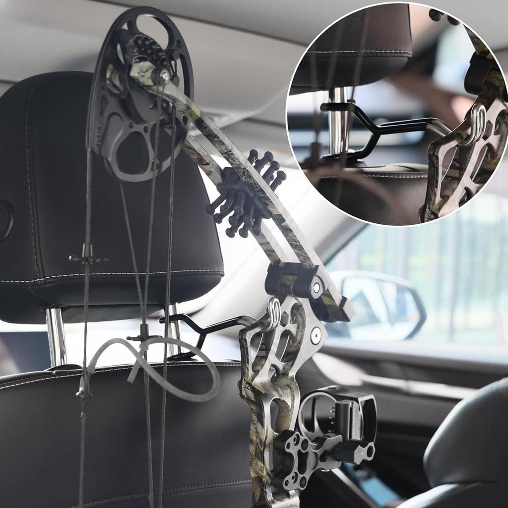 Bow Hanger Headrest Mount Automotive Interior Organizer Holder Rack Car Seat Bow Hanger For Suv Sedan Vehicle Auto Automotive