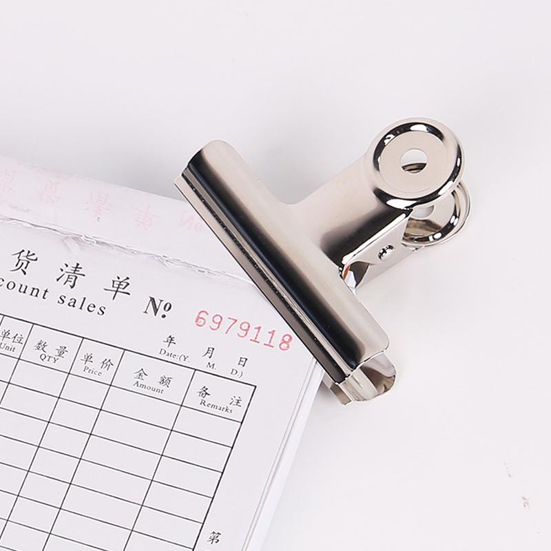 10pcs Reusable Multipurpose Clips Heavy-Duty Stainless Steel Food Bag Sealing Clips - Air-Tight For Kitchen Office School