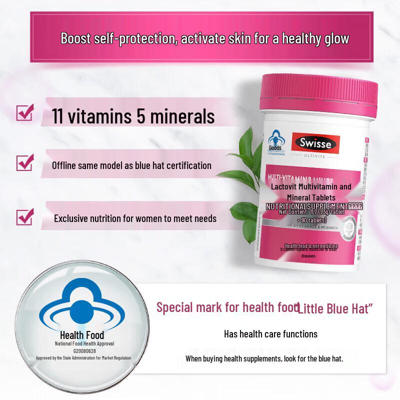 Swisse Women's Multivitamin & Mineral Tablets