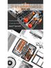 38-in-1 Multifunctional Ratchet Wrench & Screwdriver Bit Set for Bicycles and Motorcycles