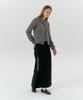 Sinking Deeper Serif Logo Sweatskirt (Black)