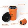 CHEERFUL GOAT Vacuum Insulated 350ml Features a stainless steel construction for hot and cold and a Perfect for or on the Tumbler, – ceramic-coated