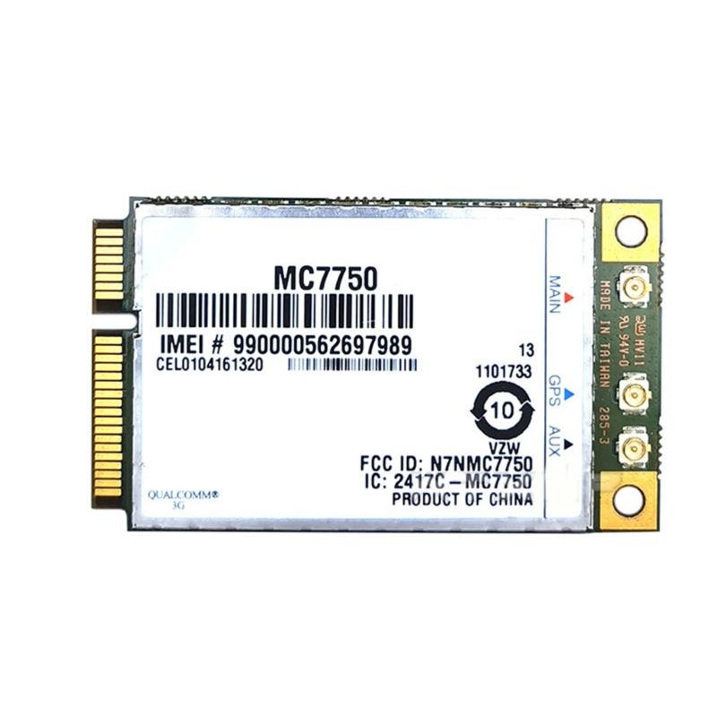 PCIe Laptop Adapter 3G 4G-Modul MC7750 CDMA Trådløst Wifi-kort Understøtter Modem - 3G-CDMA, 3G-HSPA, 4G-LTE