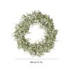 Gypsophila Artificial Plants Wreath DIY Simulated Garland Non-fading Door Hanging Decor Gift 40cm for Wall Door Fireplace Garden