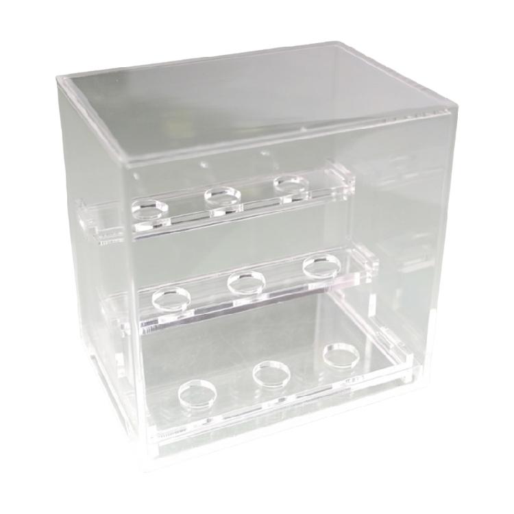 Practical Acrylic Storage Box Sturdy Acrylic Crystal Holder For Safe Display Of Valuable Stones In Various Settings