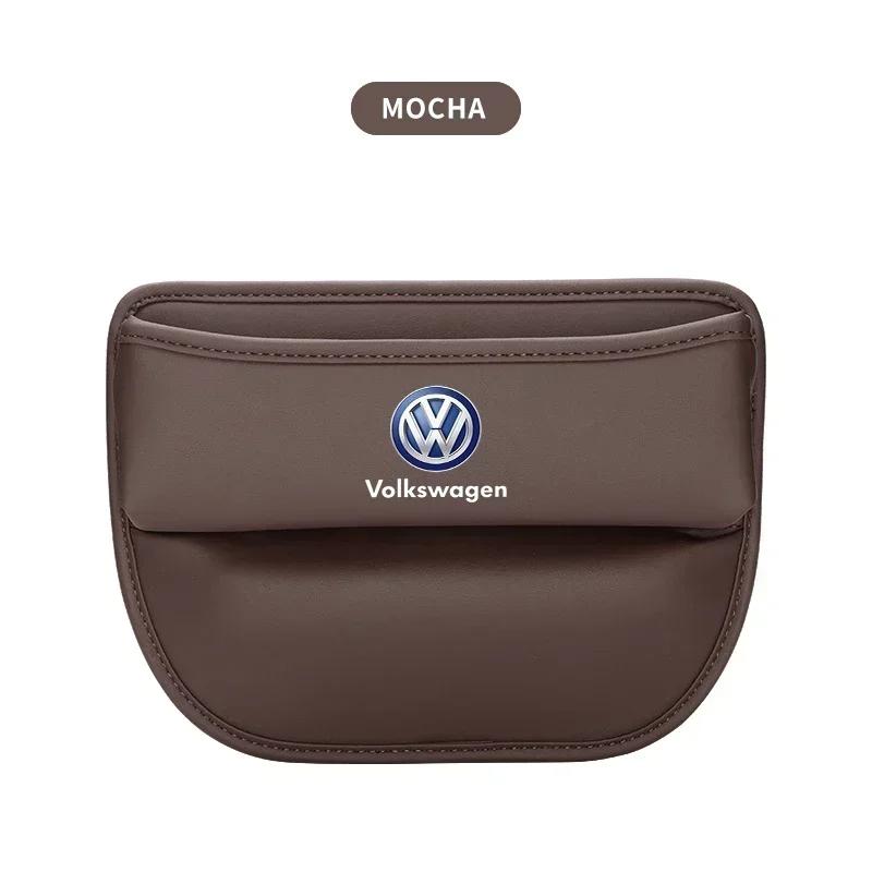 2026 Hot For Volkswagen VW Car Seat Crevice Gaps Storage Box Seat Organizer For Volkswagen CC Golf 4 6 7 GTI Tiguan Passat B5 B6