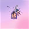 BTS Q-version Cartoon Characters Holding Roses Keychains, Bag Charms, Clothing Accessories, Celebrity Merchandise Support Items.