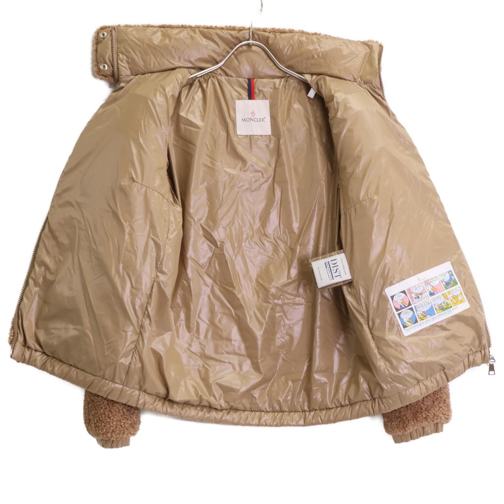 Moncler GENTIANE Boa Switch Down Jacket 1 Dark beigeUsed