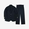 Solti Reve Cotton Washed Trousers (Dark Navy)