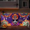 1pc Sacred Day of the Dead Decor Backdrop Outdoor Decor For Backdrop Holiday