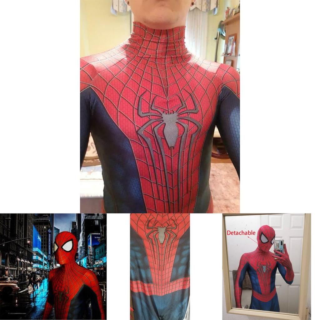 Collant Cosplay di Alta Qualità da Supereroe Ragno Il Fantastico Uomo Ragno