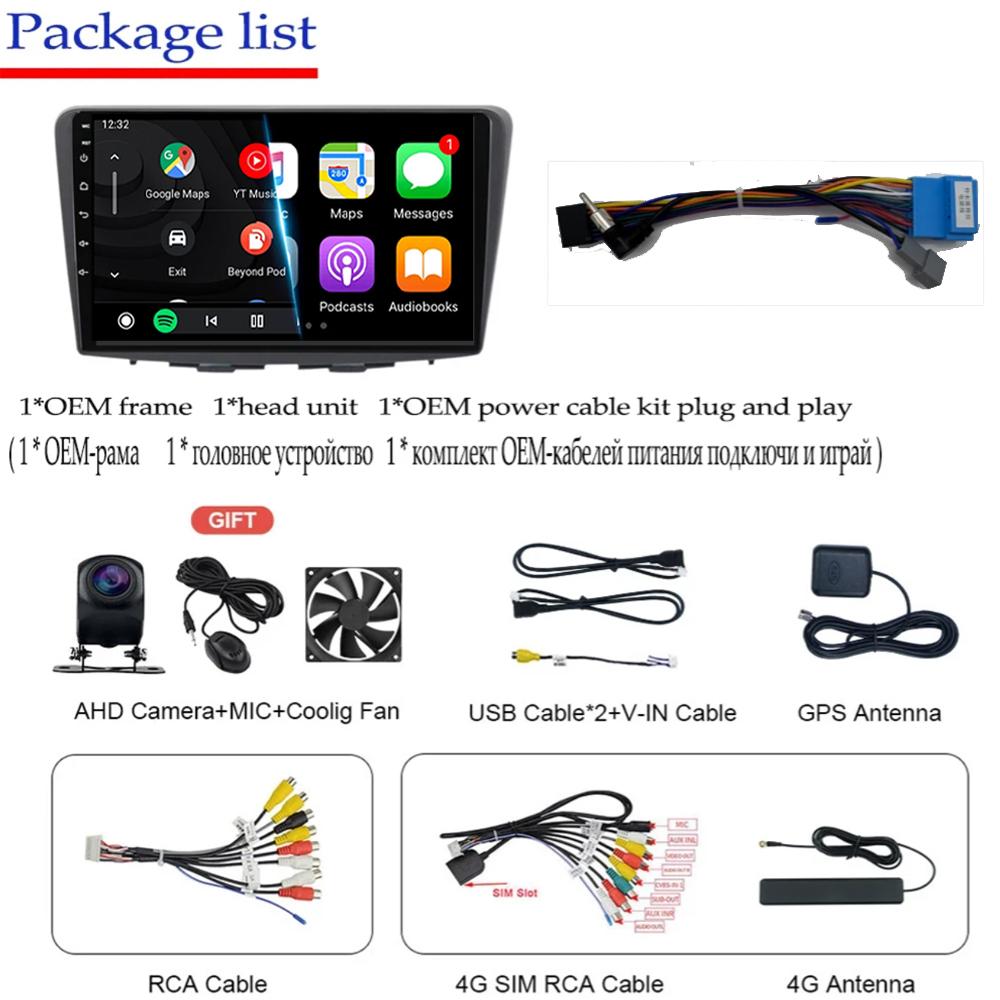 Android 14 For Suzuki Baleno 2016 2017 2018 2019 GPS Screen Support Rear Camera Carplay Car Multimedia Radio Video Player New