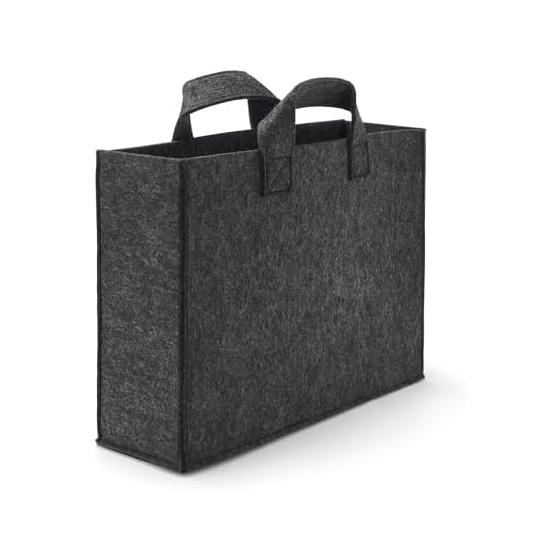 MUJI Портативный войлочный файловый ящик - Прибл.. Ширина 10 x Глубина 32 x Высота 24 см Темно-серый 83847272