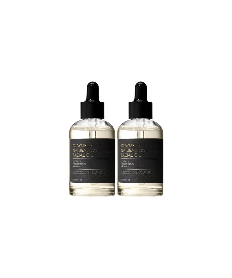Natural Facial Oil 50ml x 2