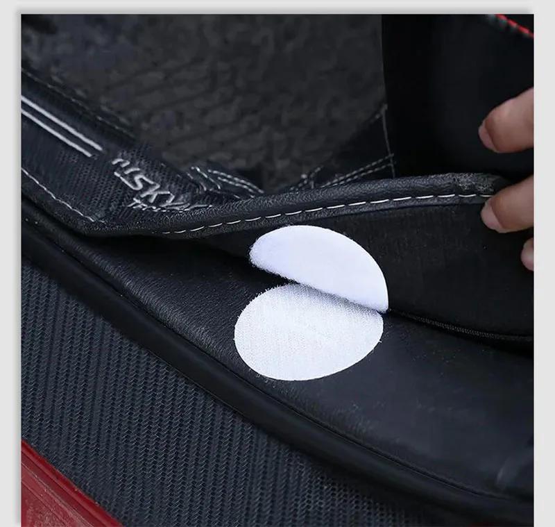 1pcs Strong Self Adhesive Fastener Nylon Hook Dots Stickers Round Square Tape Bed Sheet Sofa Mat Carpet Anti Slip Fixed Patch