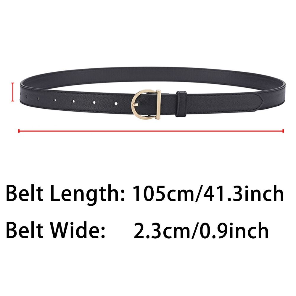 Retro PU Leather Belt Dresses Decoration Trendy Waistband Fashion Waist Belt With Cargo Pants