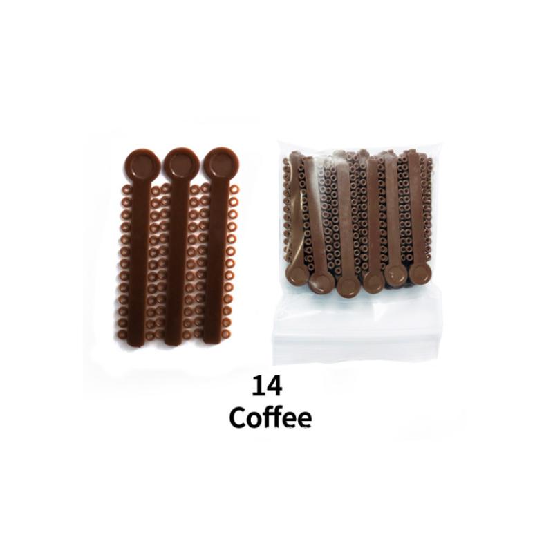 1040 Uds/40 Varillas De Ligadura Elástica De Ortodoncia Dental Bandas Coloridas Anillos Elásticos De Látex Para Soportes Herrami