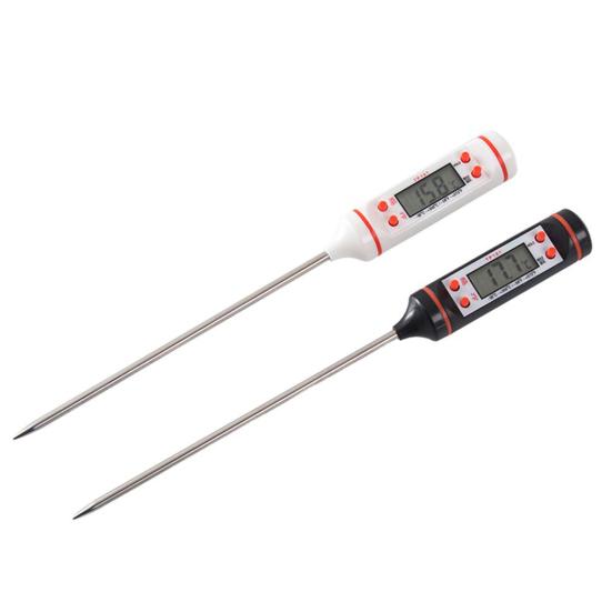Cooking Thermometer Multi-use High Clarity Display Stainless Steel Kitchen Meat Thermometer for Home