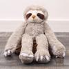 Cute Gray Cartoon Brown Sloth Plush Doll Curtain Buckle For Decoration Room