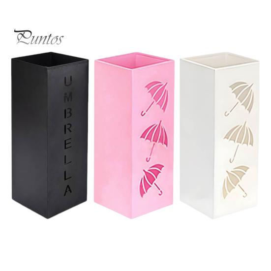 Umbrella Stand Heavy Duty Metal Free Standing Modern Home Office Entry Hallway Folding Long Umbrella Holder Rain Collection Organizer Rack