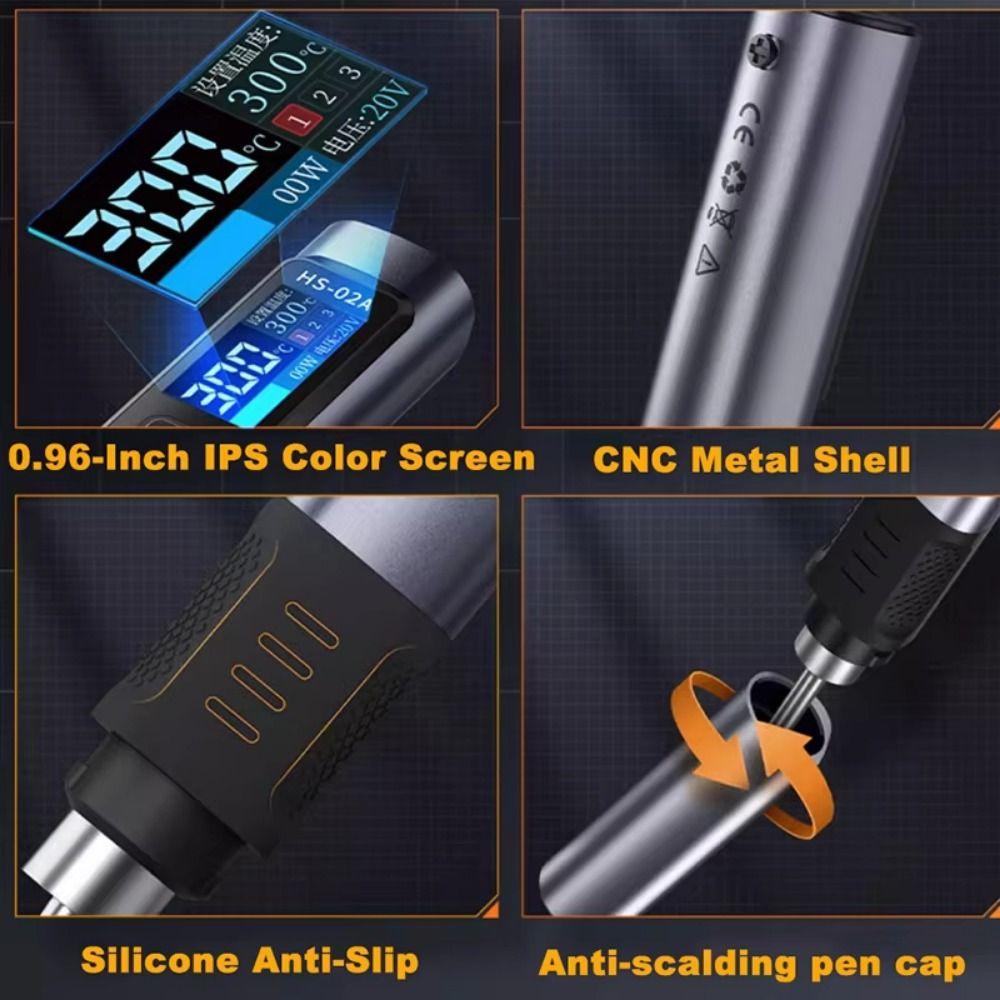 Precision Temperature Control Portable Soldering Iron Kit Solder Iron