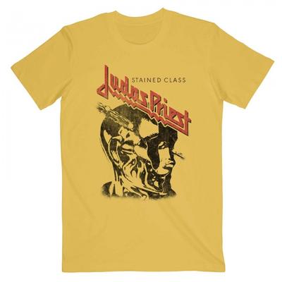 Judas Priest uniszex felnőtt foltos osztályú Vintage Head póló
