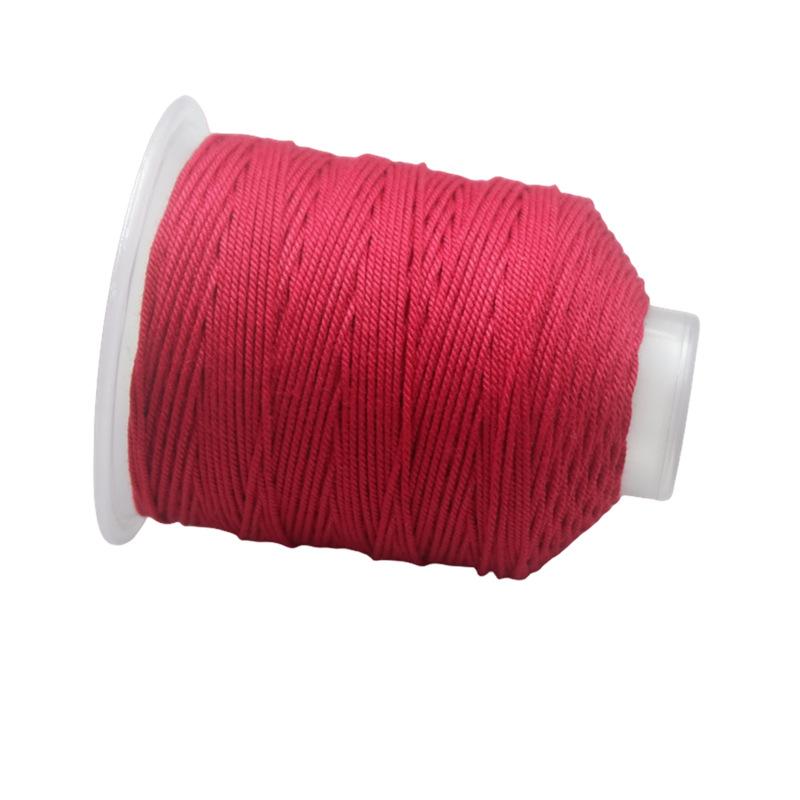 Tibetan Hand-Rubbed Cotton Thread Xingyue Bodhi Wenwan Bracelet, Non-Elastic Special Wire Rope, Wear-Resistant Beaded Woven Cotton Rope