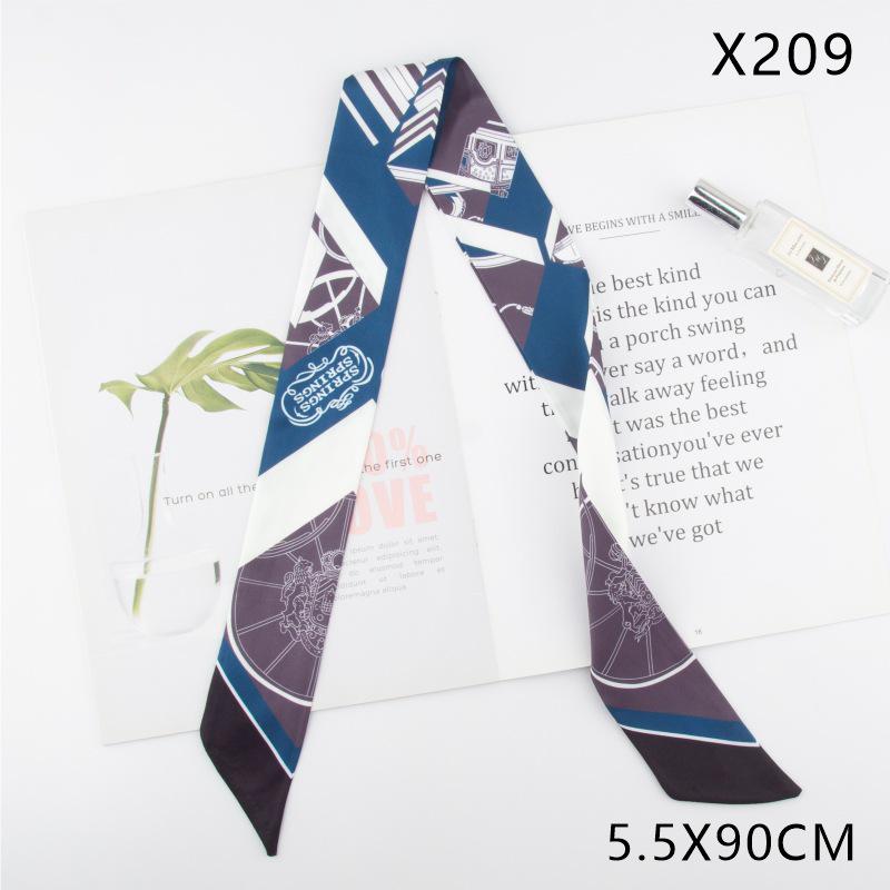 Versatile Vintage Silk Scarf: Hair Tie, Headband, Bag Accessory