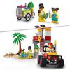 LEGO® 60328 City Le Poste De Secours sur La Plage, Jouet de Construction, Quad et Plaque Route, Cadeau pour Enfants +5 Ans