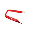 For Toyota Corolla Cover Trim Gear Shifter Out Frame 2014-2018 Red Carbon Fiber