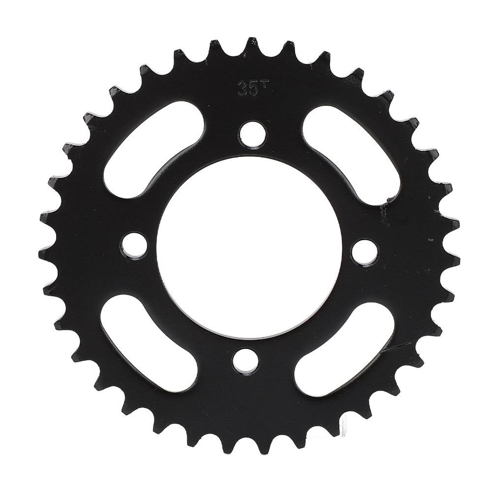 420 35T Chain Sprocket Steel Drive Sprocket Durable Rear Sprocket for Motorcycle 420 35T