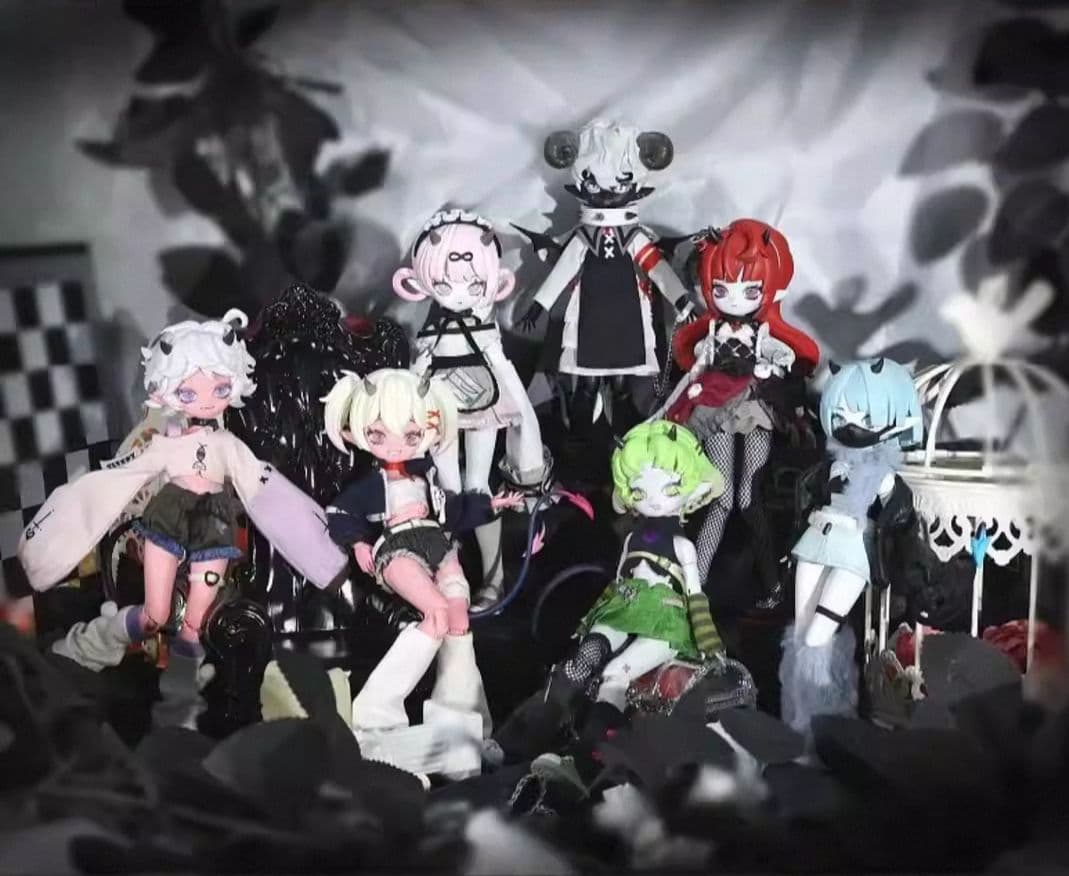 

[USED] Devil Horn Series 1/8 Scale Articulated BJD Blind Box Seven Deadly Sins