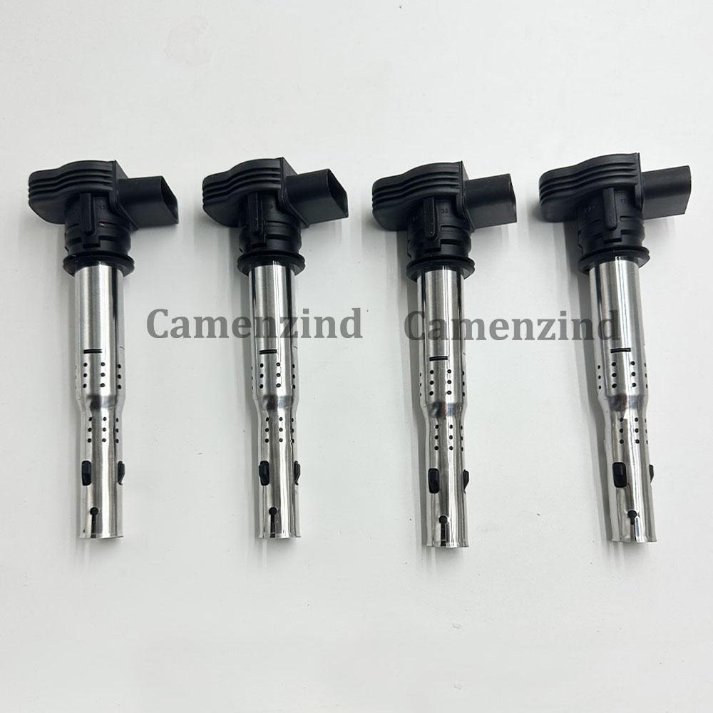 4Pcs Ignition Coil UF575 07K905715F 06E905115E 06E905115 07K905715G 07K905715 for A-udi TT A3 A4 Q5 V-W Golf Jetta Passat Rabbit