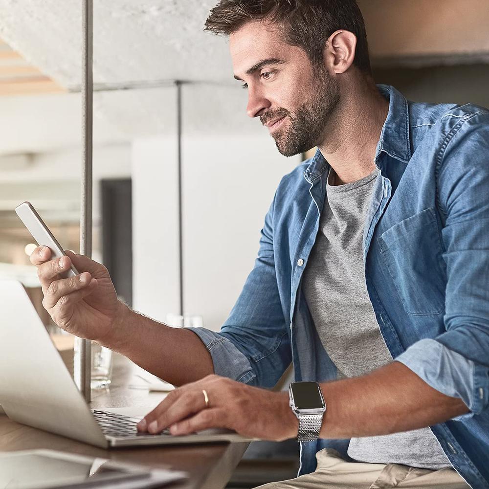 Magnetic Band For Apple Watch 11 10 9 Ultra 3/2 49mm 46 45 41mm 42mm Luxury Milanese Link Strap For iWatch Series 6 5 SE 40 44mm