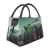 Landwirtschaftlicher Traktor Fendt Isolierte Lunchtasche für Damen Picknick Aufbewahrung Lebensmittelboxen Tragbarer Behälter Kühlbox Thermische Lunchbox Tragetasche
