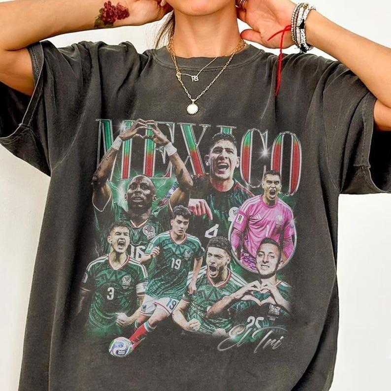 Quiñones Mora Álvarez Jiménez Mexico Vintage Shirt L