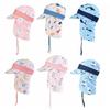 Neck Protection Children's Swimming Cap Anti UV UV Protection Hat Kids Bucket Hats  Summer