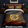 Hull FC Design Bett Bettwäsche Set 1 Bettbezug + 2 Kissenbezüge Weich Atmungsaktiv Haushalt Bettwäsche