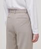 MUSINSA STANDARD WOMAN Women'S Lightweight Straight Hidden Elastic Waist Slacks [Light Beige]