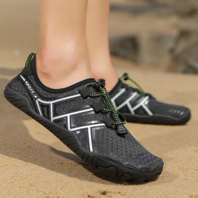 Breathable Aqua Shoes Unisex Quick Drying Beach Water Sports Shoes Non-slip Barefoot Wading Sneakers for Surfing Sailing Diving