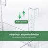 1Pcs Turtle Basking Platform Acrylic Transparent Hanging Floating Turtle Dock Height Adjustable Aquarium Turtle Tank Platform