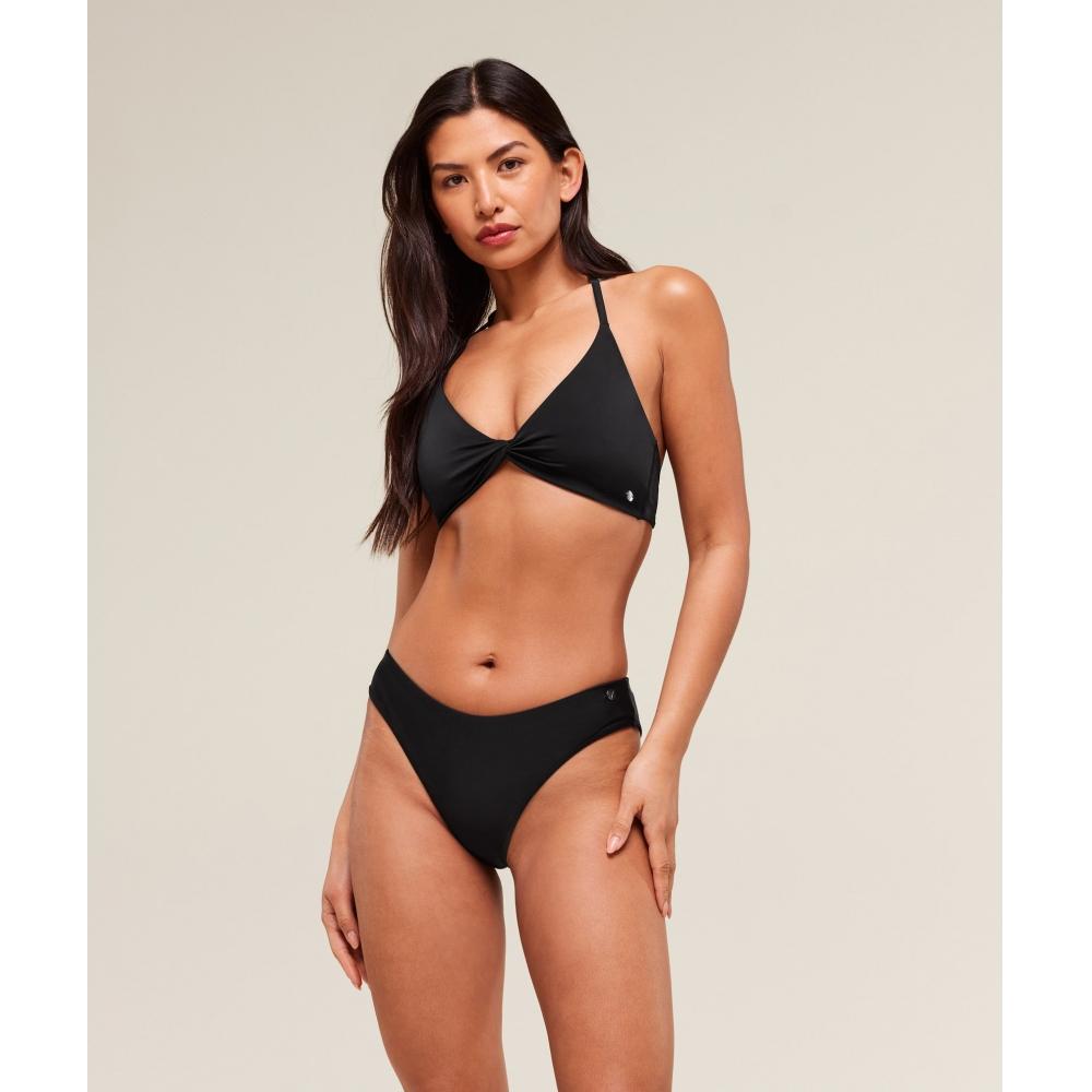 Gymshark Dipped Front Bikini Bottom Black B3c1b Bb2j