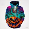 Men's Autumn and Winter 3D Printed Hooded Fashion Versatile Trend Breathable Casual Hoodies & Sweatshirts (men’s)