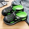 Summer Men'S Outdoor Sandals Beach Clogs Eva Soft Fashion Slippers Slides Men Casual Water Garden Shoes Male Women Beach Sandals