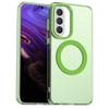 Mattierte Bonbonfarbe Magnetisches Ladecase Für Samsung S26 S25 S23 S24 Ultra Plus FE A57 A37 A17 A07 A56 Transparente Rückseite