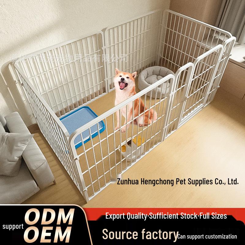 Pet Indoor Dog Fence: Adjustable Barrier & Enclosure for Large, Medium, Small Dogs - Ideal for Potty Training & Dog House Use.