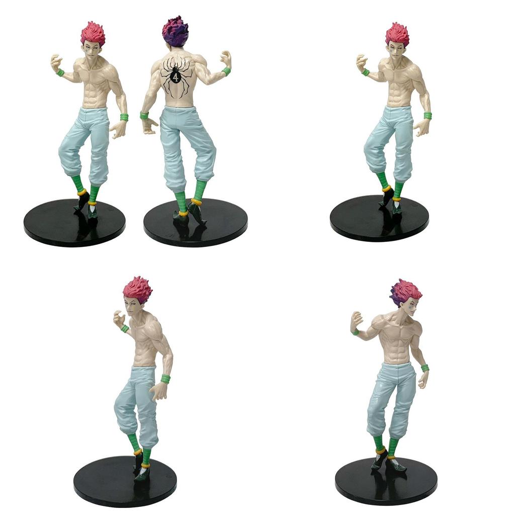 Hunter×hunter Hisoka Pvc Model Kit With Articulated Joints For Collectors And Fans